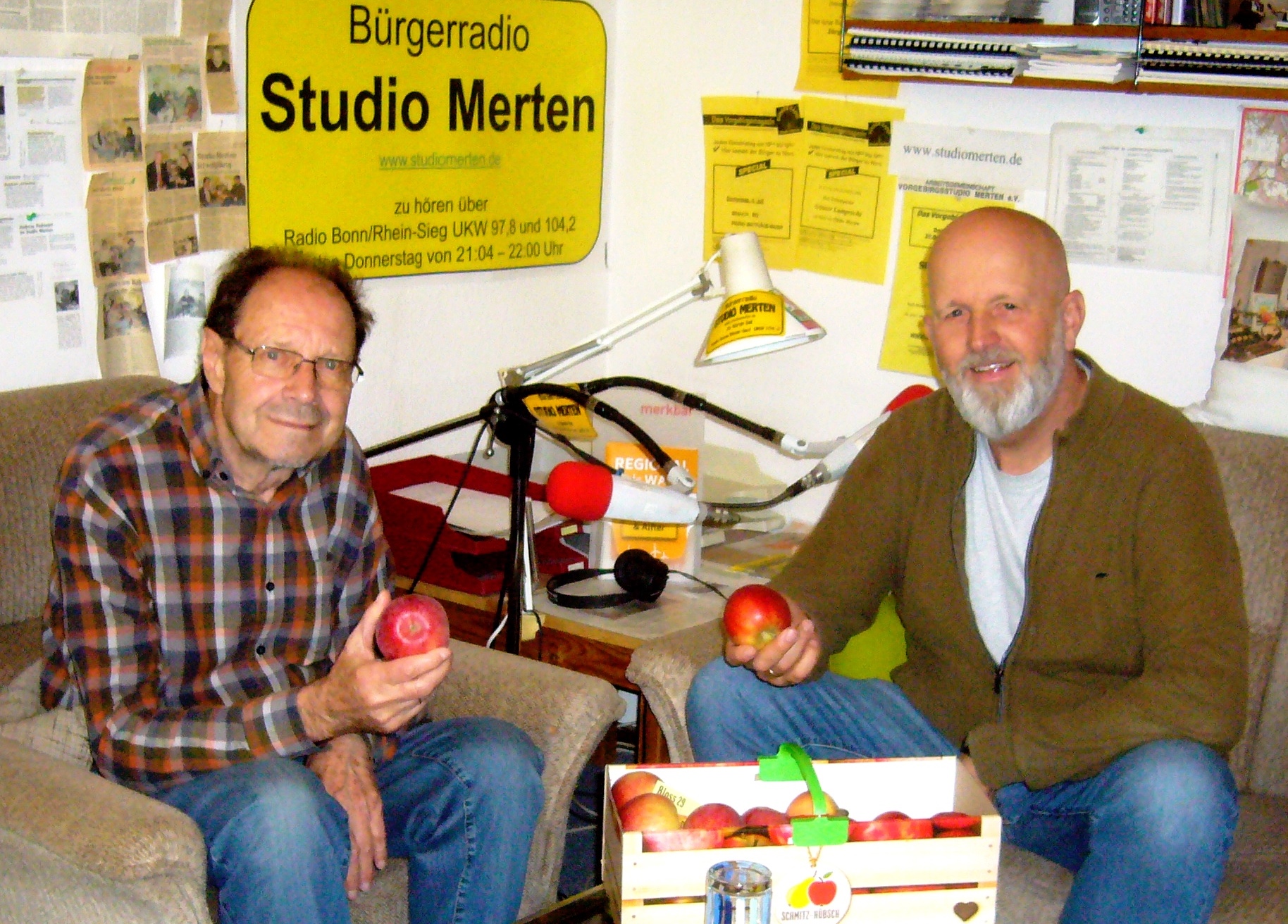 v. l.: Otto Ganser und Roland Schmitz-Hübsch